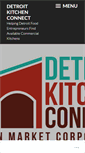 Mobile Screenshot of detroitkitchenconnect.com